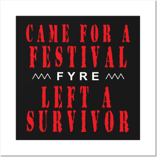 Fyre Festival Survivor Posters and Art